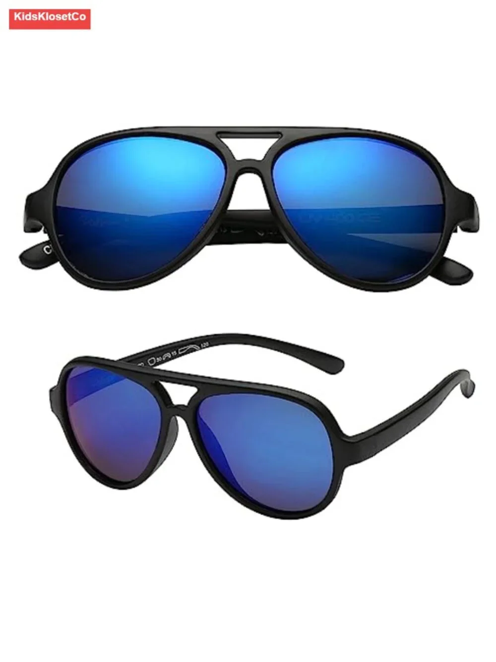 Kids Polarized Aviator Sunglasses – Bendable TAC Lens UV Protection